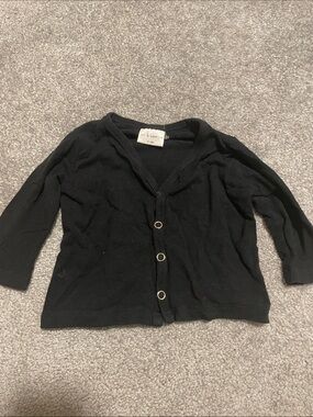Black Baby Cardigan
